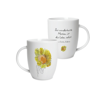 Geschenktasse Motiv "Sonnenblume"